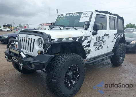 2014 Jeep Wrangler Unlimited Sahara из США, поврежденный, VIN 1C4BJWEG4EL197047